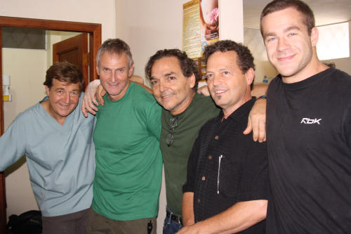 Dentists and volunteers
